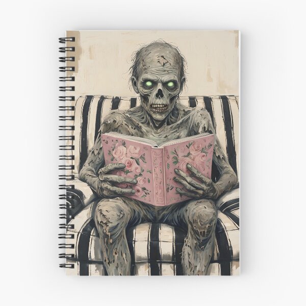 Item preview, Zombie On the Couch - Undead Reader designed and sold by NightTimeJ.