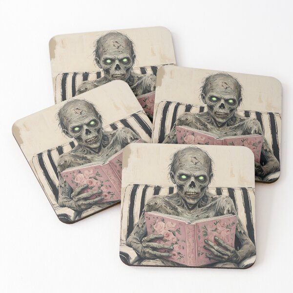 Item preview, Zombie On the Couch - Undead Reader designed and sold by NightTimeJ.