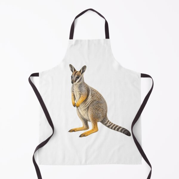Item preview, Yellow-Footed Rock-Wallaby Wildlife Illustration designed and sold by Jaruart.