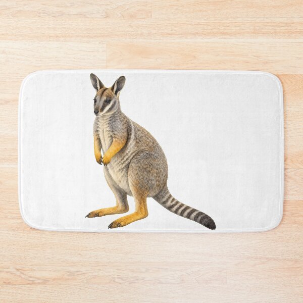 Item preview, Yellow-Footed Rock-Wallaby Wildlife Illustration designed and sold by Jaruart.
