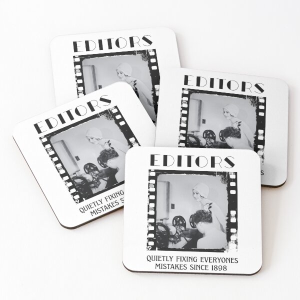 Item preview, Editors – Quietly Fixing Mistakes Since 1898 -Vintage Film Editor Steenbeck Editing Design designed and sold by jkleditor.