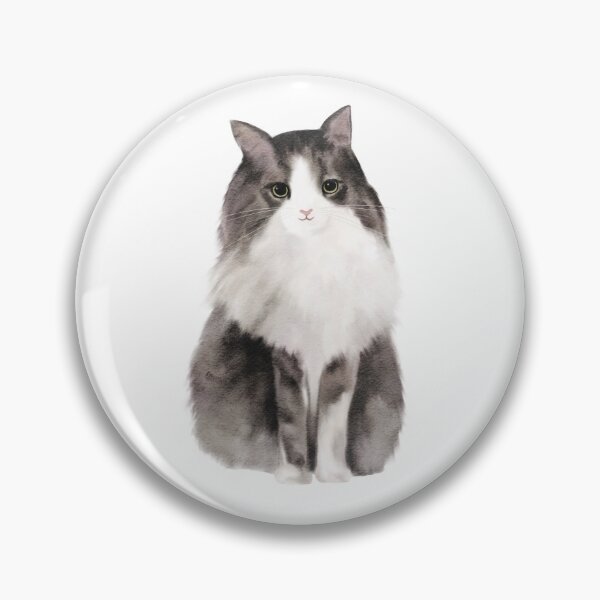 Item preview, cat fluff designed and sold by farbwelten by sarah.