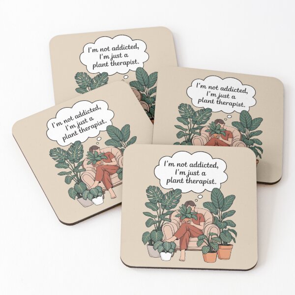 Item preview, I'm Not Addicted, I'm A Plant Therapist - Funny Plant Parent Design designed and sold by Design_Your_Day.