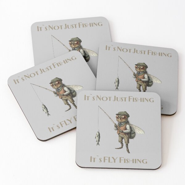 Item preview, It's Not Just Fishing, It's Fly Fishing Funny Tee For Anglers designed and sold by WearFine.