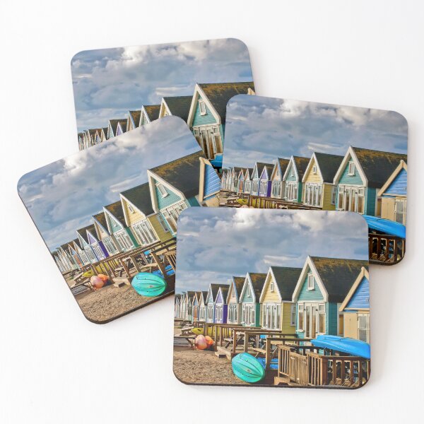 Item preview, Beach Huts Hengistbury Head Dorset Coast designed and sold by AndyEvansPhotos.