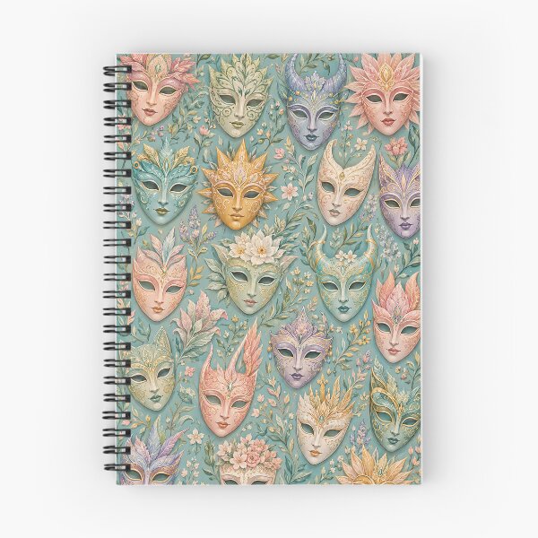 Item preview, Ornate Masquerade Masks Pattern designed and sold by Lizetteh.