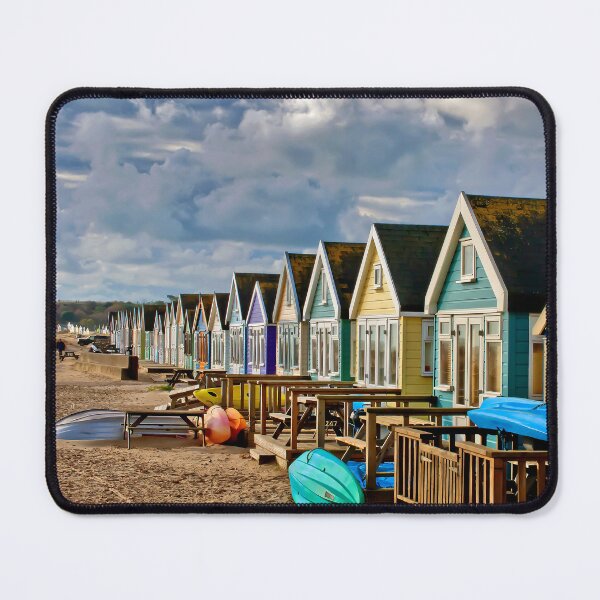Item preview, Beach Huts Hengistbury Head Dorset Coast designed and sold by AndyEvansPhotos.