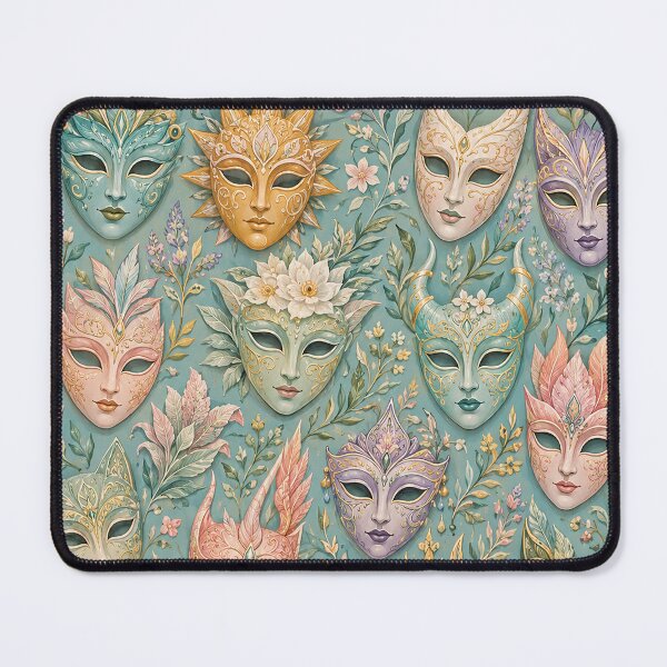 Item preview, Ornate Masquerade Masks Pattern designed and sold by Lizetteh.