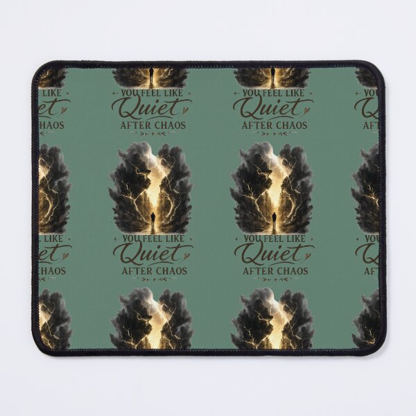 Item preview, You Feel Like Quiet After Chaos Romantic Healing Love Design designed and sold by JagrDesigns.