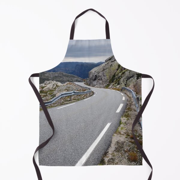 Item preview, Norwegian mountains, winding road - Original photography designed and sold by studio838.