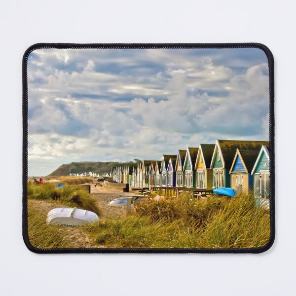 Item preview, Beach Huts Hengistbury Head Dorset Coast designed and sold by AndyEvansPhotos.