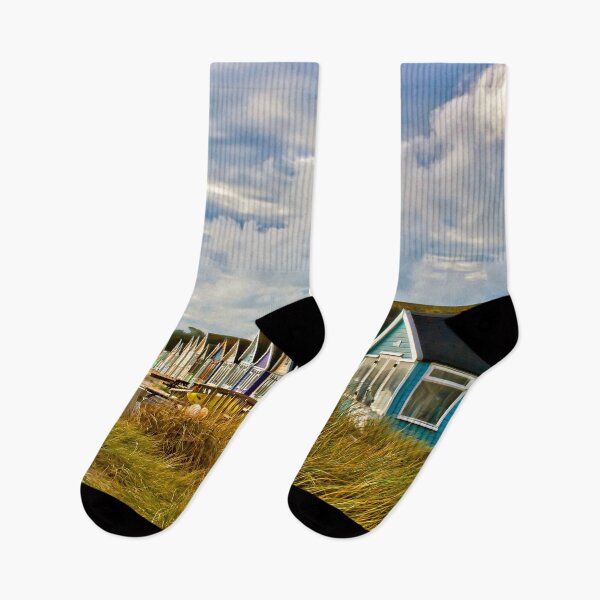 Item preview, Beach Huts Hengistbury Head Dorset Coast designed and sold by AndyEvansPhotos.