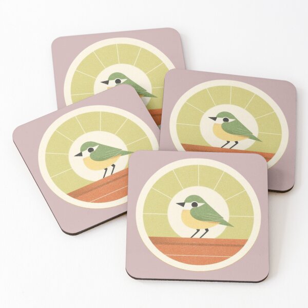 Item preview, Retro Green Bird designed and sold by mellow-koko.