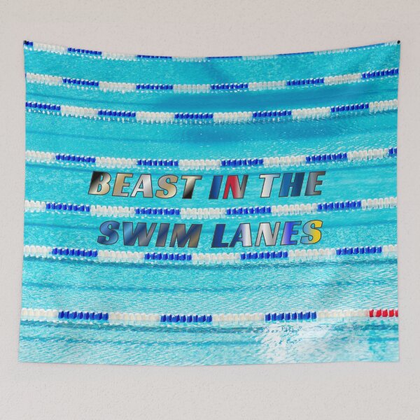 Item preview, Beast in the Swim Lanes #9 designed and sold by Holy JM Designs.