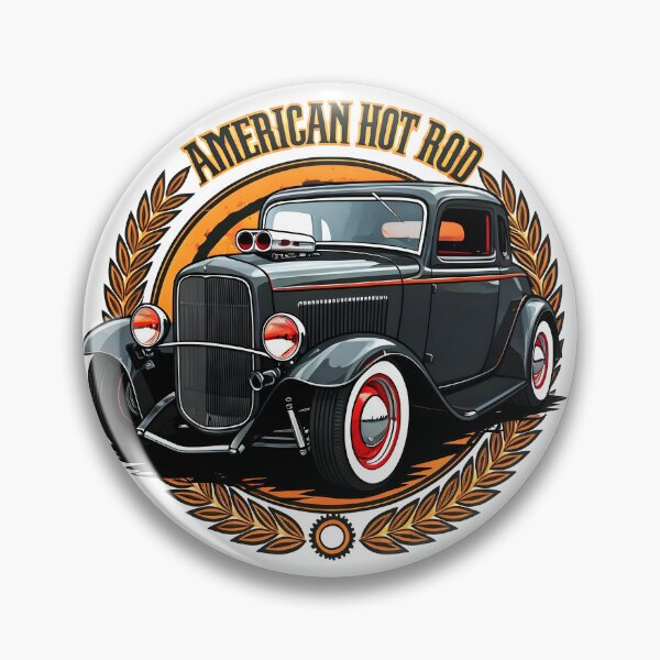 Item preview, American Hot Rod Victory Wreath 3-Window Coupe designed and sold by rgagliardi2017.