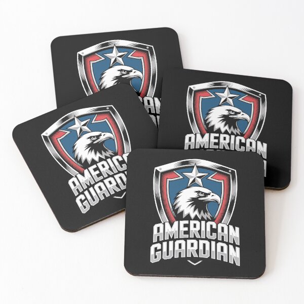 Item preview, American Guardian Retro Eagle Shield Patriotic designed and sold by OldGloryForge.