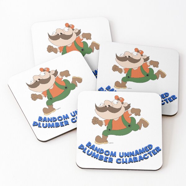 Item preview, Random Unnamed Plumber Character designed and sold by Chumpmonkey Art.