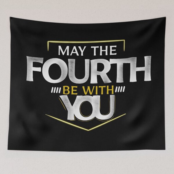 Item preview, may the fourth be with you designed and sold by Emamohamed.