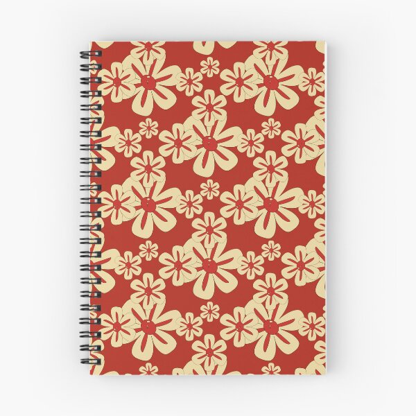 Item preview, Retro beige Flowers 12 – Vintage Flower Design  designed and sold by StefanStudioArt.