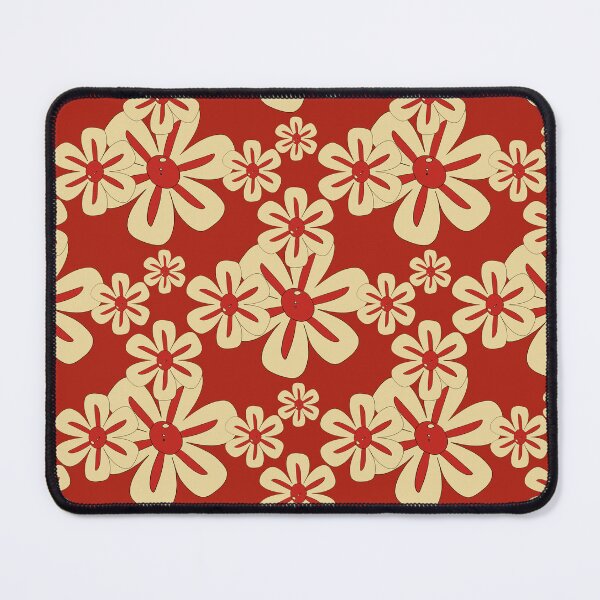 Item preview, Retro beige Flowers 12 – Vintage Flower Design  designed and sold by StefanStudioArt.