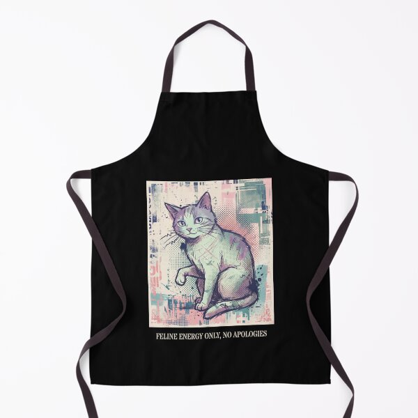 Item preview, Feline Energy Only No Apologies  designed and sold by The Quiet Thicket.