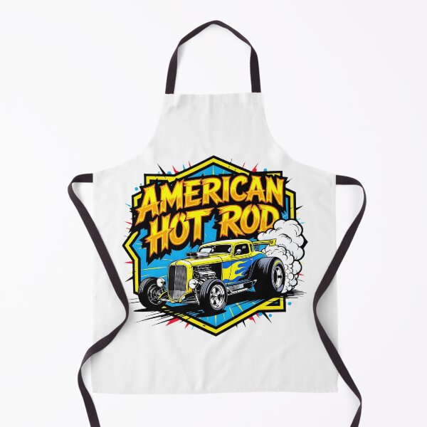 Item preview, Yellow American Hot Rod Dragster Burnout Art designed and sold by rgagliardi2017.