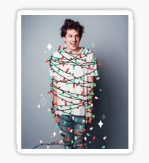 christmas with charlie puth Sticker