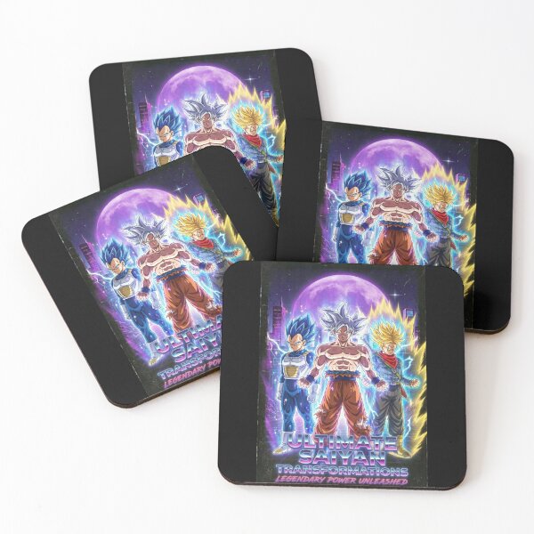 Item preview, Ultimate Saiyan Transformations Legendary Retro Art designed and sold by drhett09.