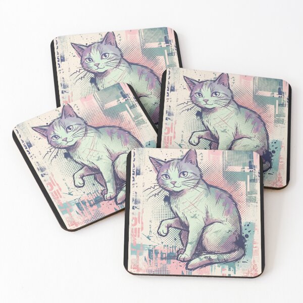 Item preview, Cat Girl Summer Never Ends  designed and sold by The Quiet Thicket.