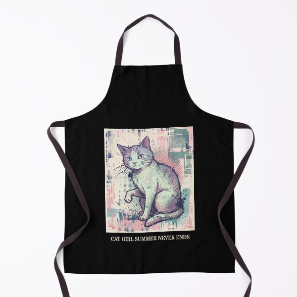 Item preview, Cat Girl Summer Never Ends designed and sold by The Quiet Thicket.