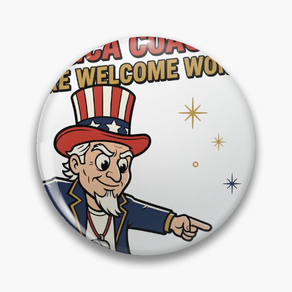 Item preview, America Hosts America Coaches You're Welcome World V3 designed and sold by 1RSN.