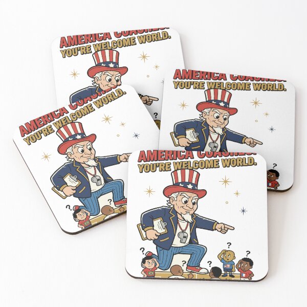 Item preview, America Hosts America Coaches You're Welcome World V3 designed and sold by 1RSN.