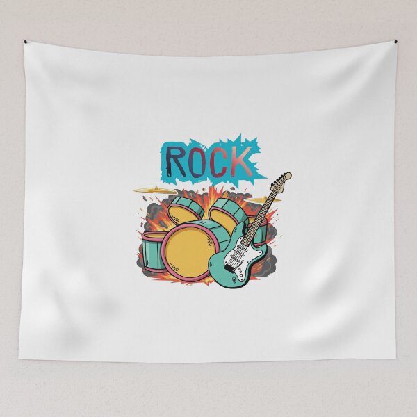 Item preview, Rock Band Music Logo designed and sold by logowannawear.