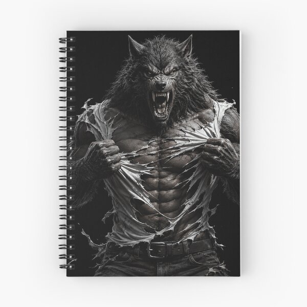 Item preview, Alpha Rage – Werewolf Ripping Shirt Dark Fantasy Design designed and sold by The Confluence.