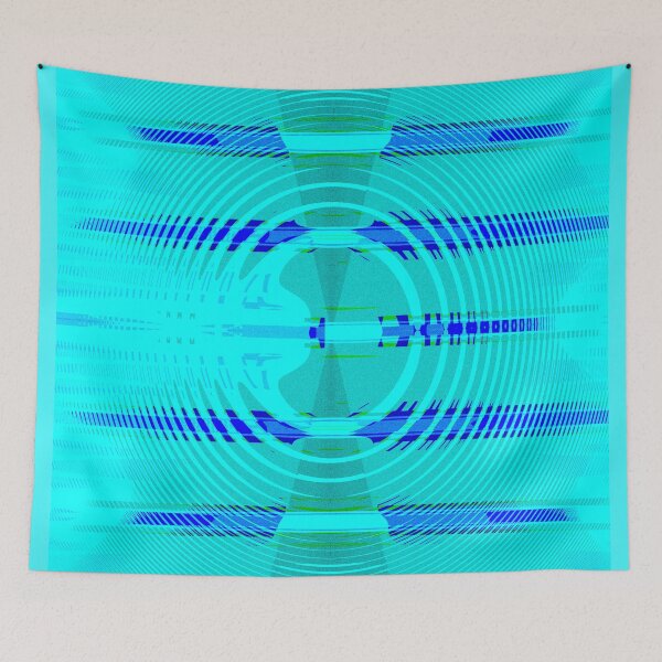 Item preview, Abstract Pattern "Radar 15" designed and sold by Gluecknika.