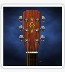 GUITAR HEADSTOCK ART - ALVAREZ REGENT Sticker