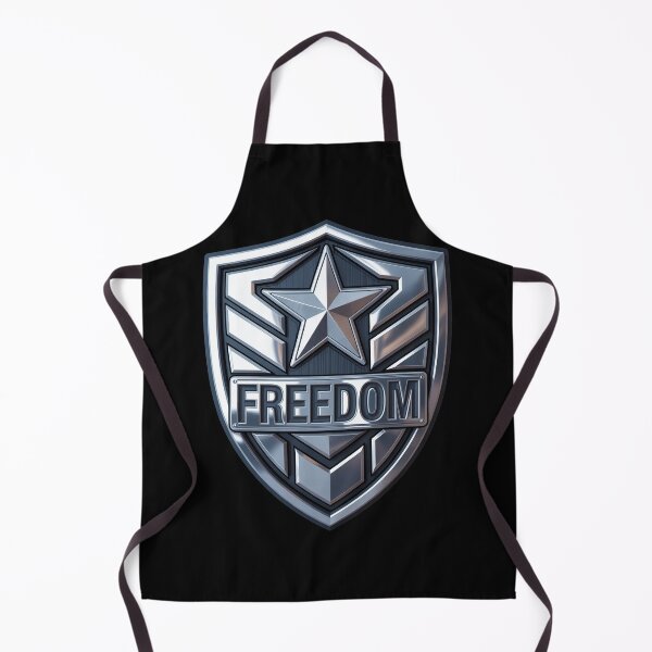 Item preview, Freedom Tactical Chrome Steel Shield Patriotic designed and sold by OldGloryForge.