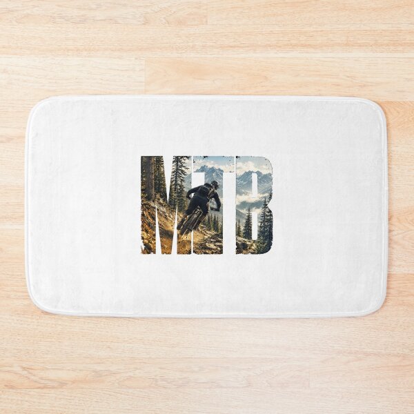 Item preview, MTB Rider Graphic Lettering Design designed and sold by BlaizerB.