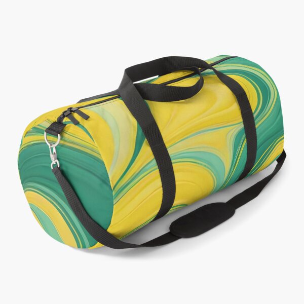 Item preview, Abstract Green and Yellow Wavy Lines designed and sold by Jeallan Designs.
