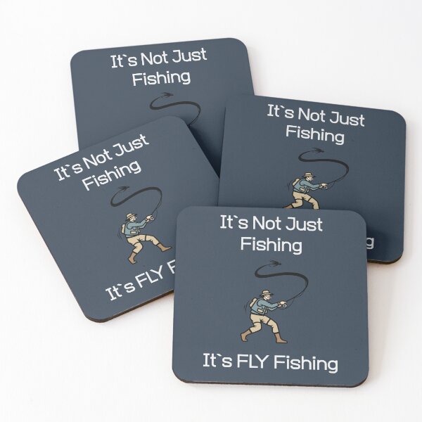 Item preview, It's Not Just Fishing, It's Fly Fishing Funny Tee For Anglers designed and sold by WearFine.