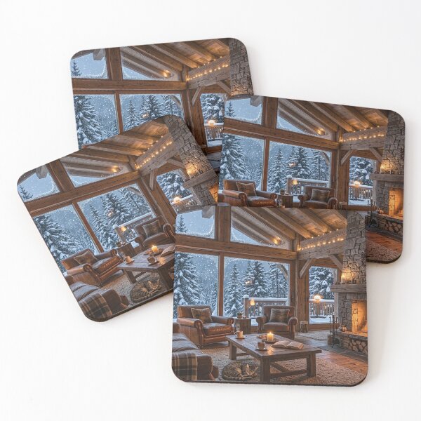Item preview, Winter coziness by the fireside designed and sold by Nenette11.