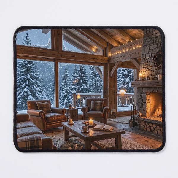 Item preview, Winter coziness by the fireside designed and sold by Nenette11.