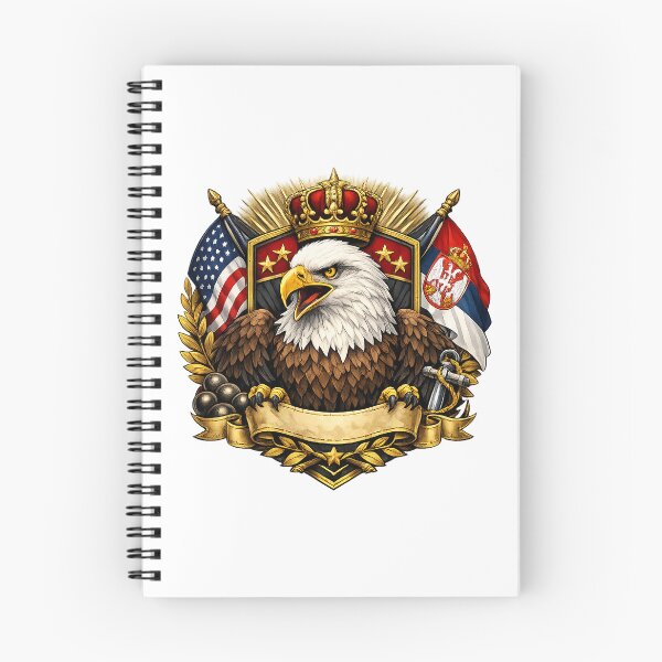 Item preview, Majestic Bald Eagle Heraldic Crest designed and sold by slikar.