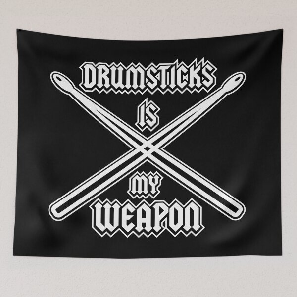 Item preview, Drumsticks Is My Weapon designed and sold by helenacooper.