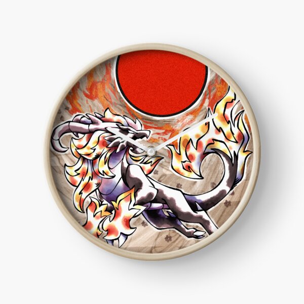 Item preview, Homage to Okami - Emberheart Dragon designed and sold by EscapeLandMerch.
