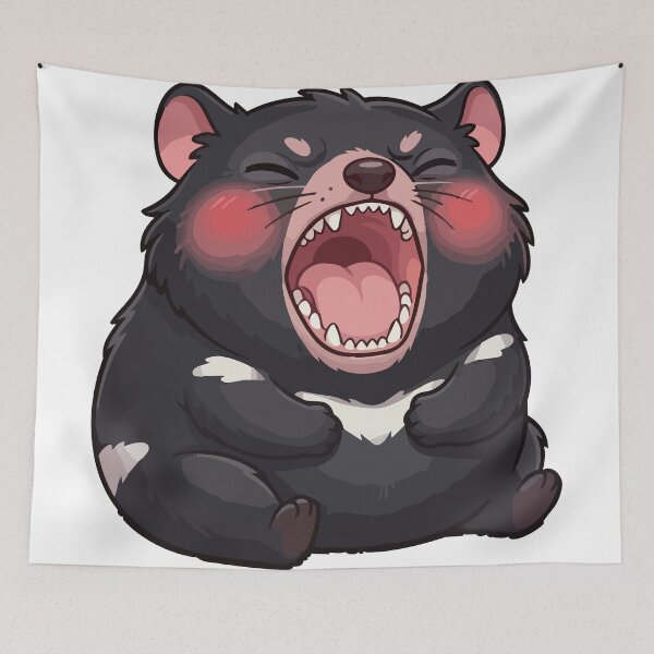 Item preview, The Screaming Potato Funny Tasmanian Devil designed and sold by Petzzz.
