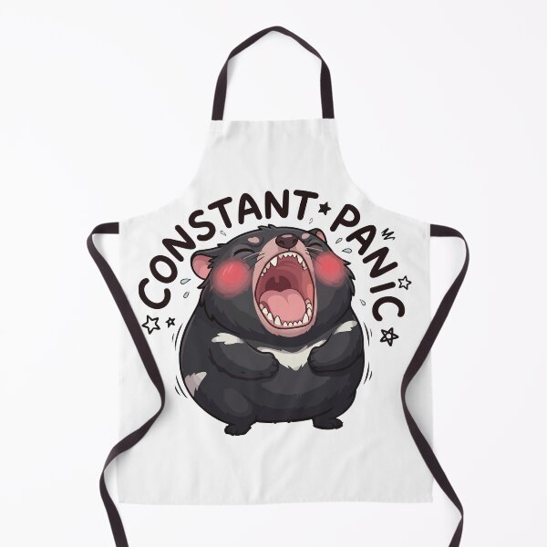 Item preview, Constant Panic Cute Tasmanian Devil Screaming designed and sold by Petzzz.