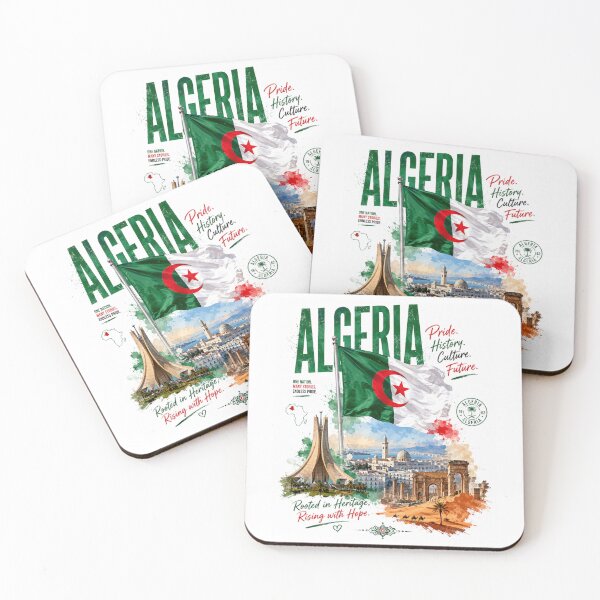 Item preview, Algeria – Pride, Heritage & Future designed and sold by Countries&Cities Shop.