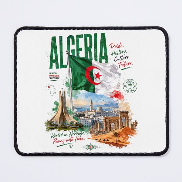 Item preview, Algeria – Pride, Heritage & Future designed and sold by Countries&Cities Shop.
