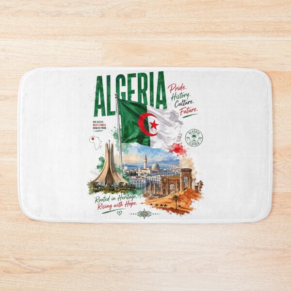 Item preview, Algeria – Pride, Heritage & Future designed and sold by Countries&Cities Shop.